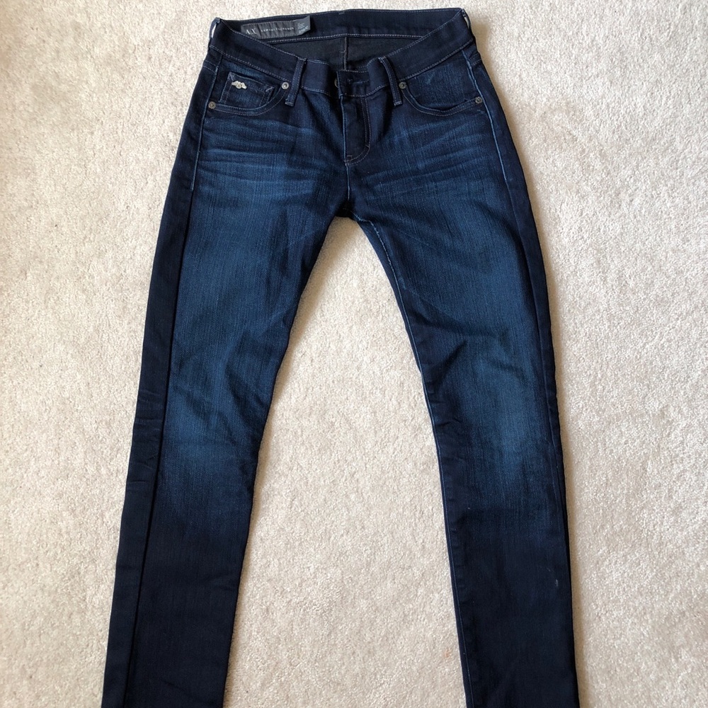 Dark wash Armani exchange jeans
